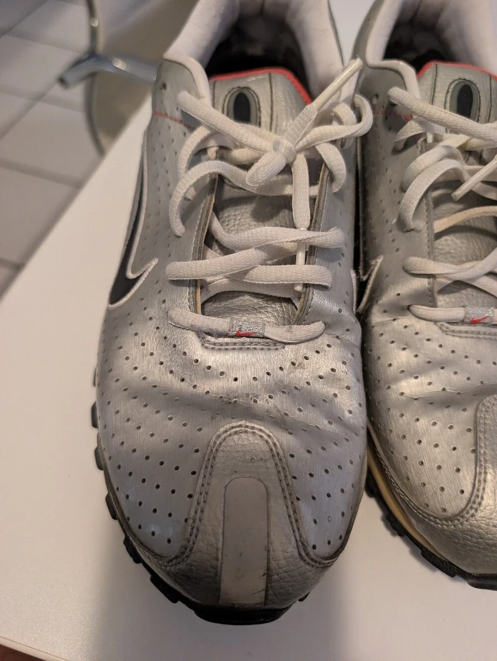 Nike Air Max 2003 Silver, Black and Grey Model 311038-005